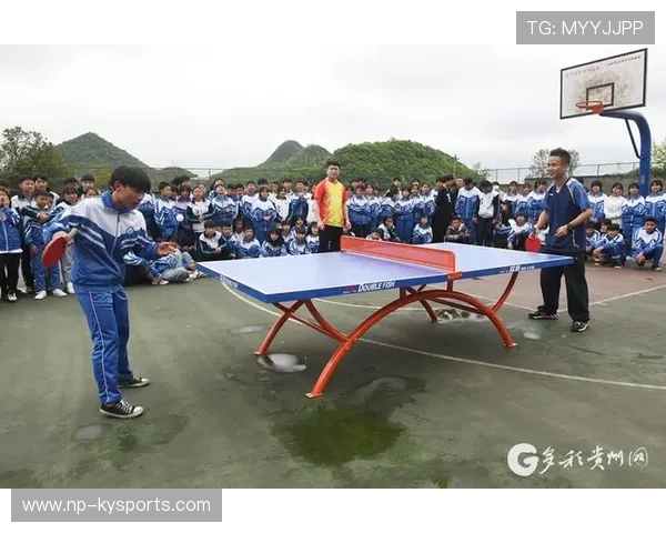 乒乓球协会完善基层学校教学器材支持计划,乒乓球教学基地